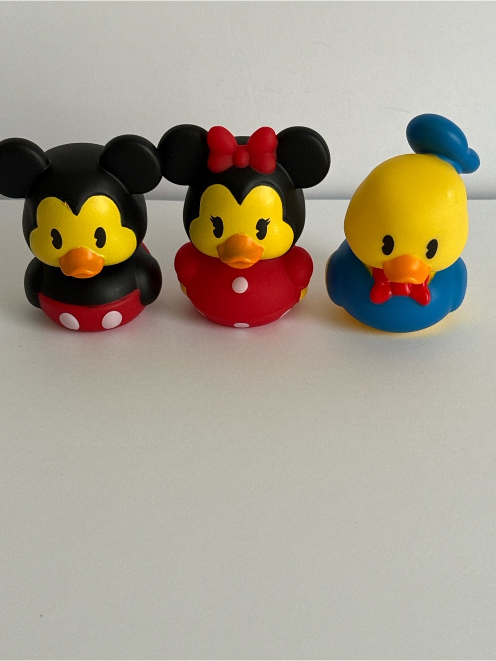 Disney Rubber Duck Bundle Mickey Minnie Donald Bath Ducks Collectible Set
